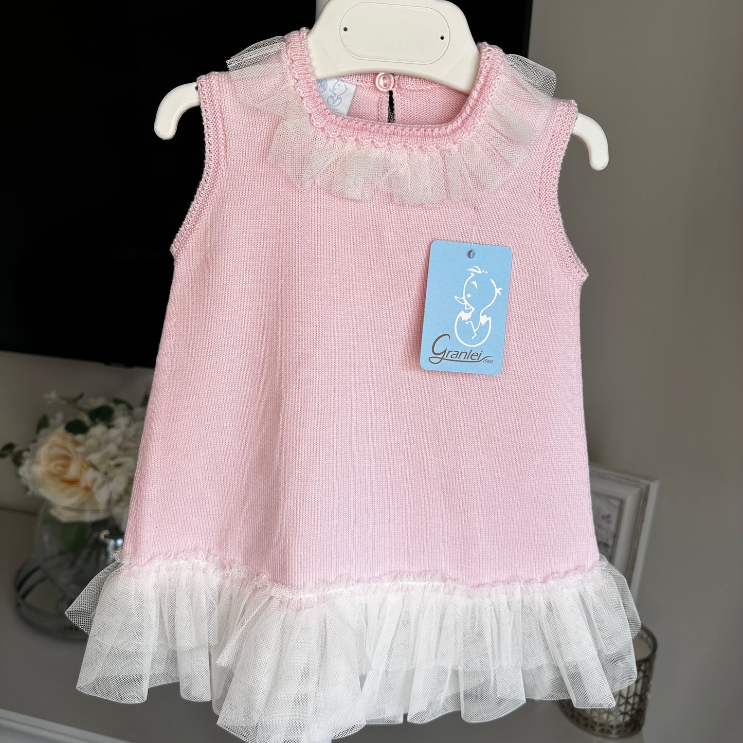 Baby Pink Tulle Dress (Up To 6 Years)